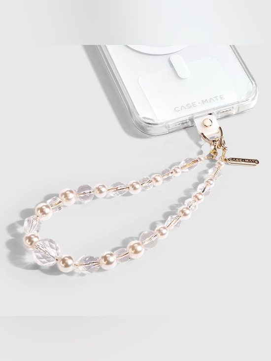 case-mate Other - NEW CaseMate crystal pearl phone charm